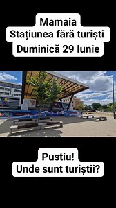 Staţiunea Mamaia e pustie #litoral #mamaia #Romania #mare | Adrian Călătorul