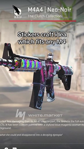 Aumenta tu M4 con estas ideas de stickers