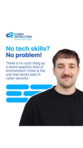 Thomas went from working as a plumber to landing a network security...