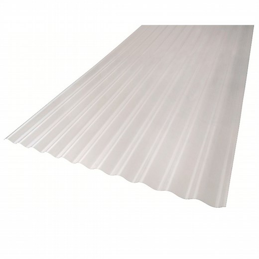 Bastion 2.5m Clear Polycarbonate Roofing Sheet