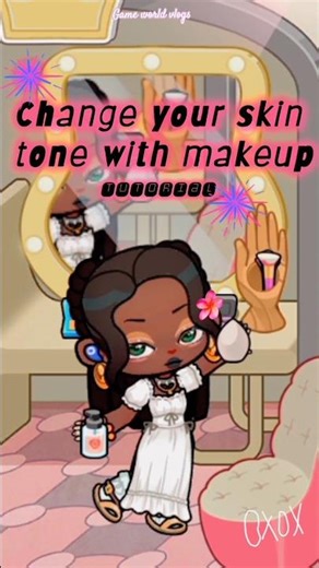 POV: A Black woman wearing white makeup😱| GAME WORLD VLOG #gameworld #lifestory #pov #shorts
