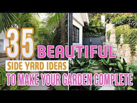 35 Beautiful Side Yard Ideas To Make Your Garden Complete