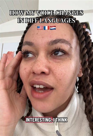 How My Voice Changes in Different Languages