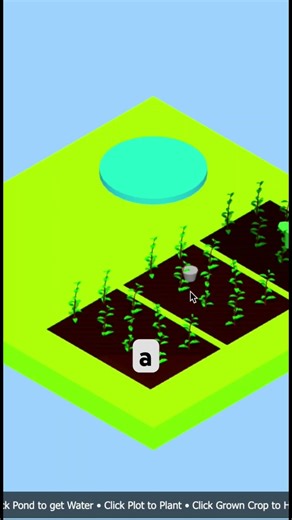 Create 3D farming simulator with AI