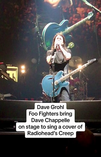 Dave Chappelle Sings Radiohead with Foo Fighters