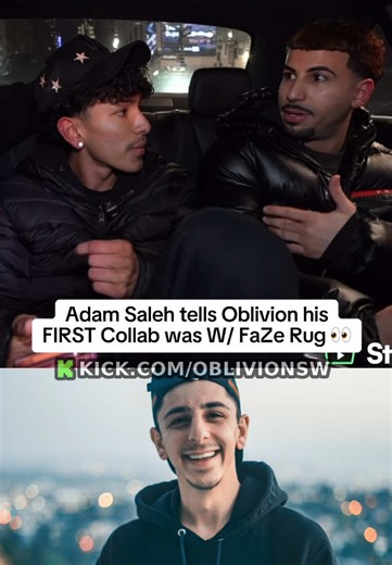 Adam Saleh's First Collaboration with FaZe Rug