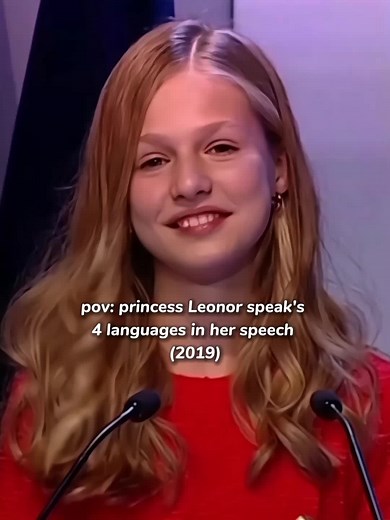 Princess Leonor Multilingual Speech Highlights