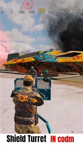 shield turret use in codm