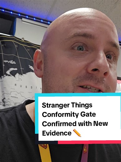 Friends don't lie. And they always have a writing utensil. #conformitygate #strangerthings #highschool #baldhistoryteacher