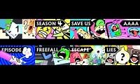 Mix of 8 videos from youtube : IDFB episode 1 and BFB episodes 1-7