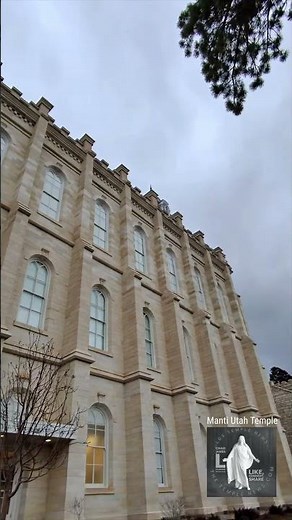 Manti Utah Temple by pioneer hands, the Manti Temple took 11 years to construct a true labor of love