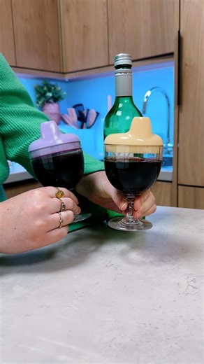 2.8M views · 9.8K reactions | It's impossible to spill this wine glass  | FOODbible | Facebook