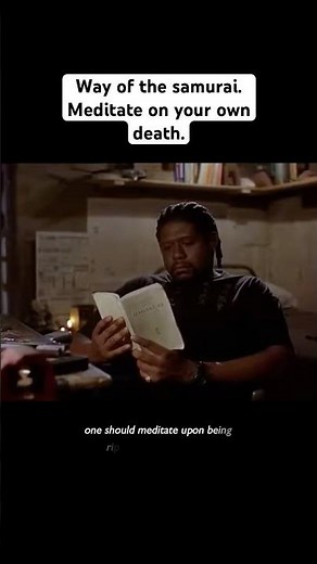 Snippet from classical film. Ghost Dog: The way of the samurai.