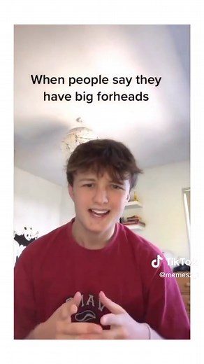 Is your forehead big? #funny #funnyvidoes #memes #forehead #bigforehead