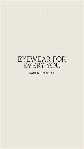Today’s vibe? Bold. Tomorrow’s? Classic. With SABEN Eyewear, you don’t have to choose - ‘Eyewear For Every You’ is officially here! Tap the link in bio to shop now. | SABEN