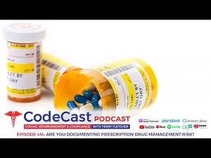 Are you documenting prescription drug management risk?