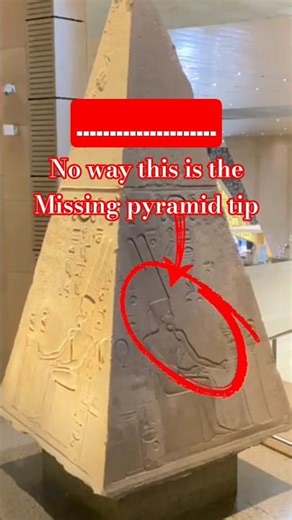 The Missing Pyramid Tip Mystery