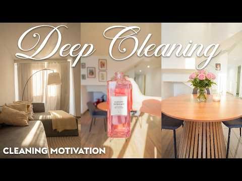 DEEP CLEANING ROUTINE ✨ SUNDAY RESET & ORGANIZE WITH ME 🌷🩷 COZY HOME *ASMR*