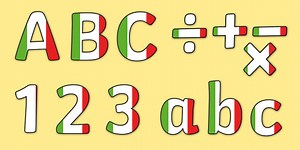 Display Lettering & Symbols (Italian)