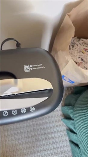 Paper Shredder Review 🗂️✨ | Amazon Basics 15-Sheet Cross-Cut Shredder