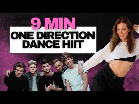 9 MIN ONE DIRECTION DANCE WORKOUT | Fat Burning Cardio Dance HIIT (No Equipment)