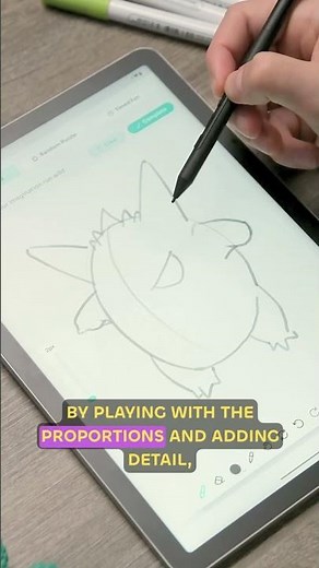 How to draw Gengar from Imagination