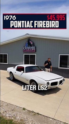 What would your reaction be to hearing a 6.0 Liter LS2 in this 1976 Firebird? #musclecars