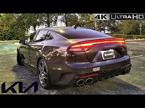 2022 Kia Stinger GT2 AWD - POV Night Drive 4K (Binaural Audio) Harman Kardon Sound System