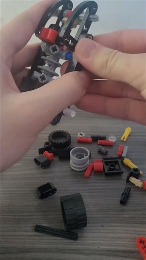 Lego Technic: Hot Rod Car Speed Build!! #lego #30735 #shorts