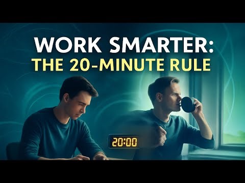 Work Smarter: The 20-Minute Rule ⏱️ | The Science of Micro-Breaks | BrainWorkout