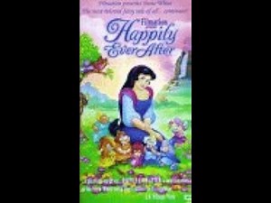 Opening & Closing To Happily Ever After 1993 VHS (Version #1)