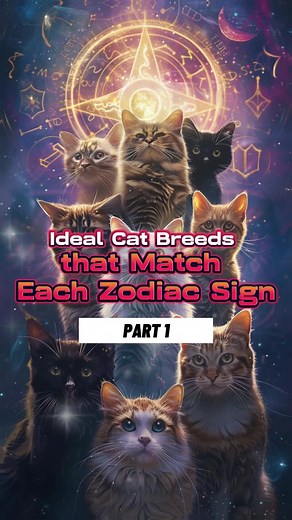 Best Cat Breeds for Every Zodiac Sign Part 1
