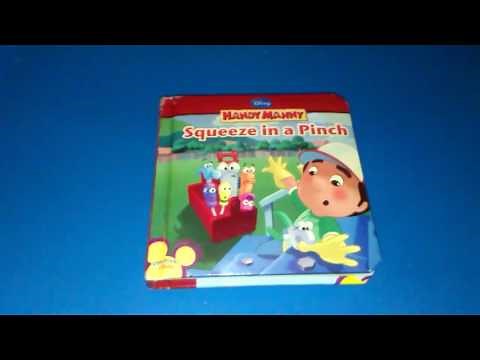 Handy Manny Squeeze in a Pinch Disney read along story book