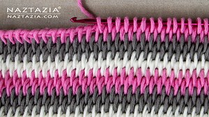 Tunisian Crochet No Curl Full Stitch