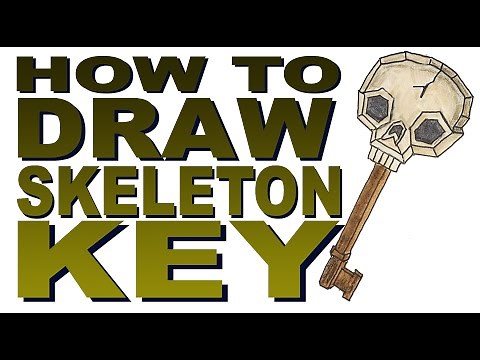 How to draw the Skeleton Key (Doors)