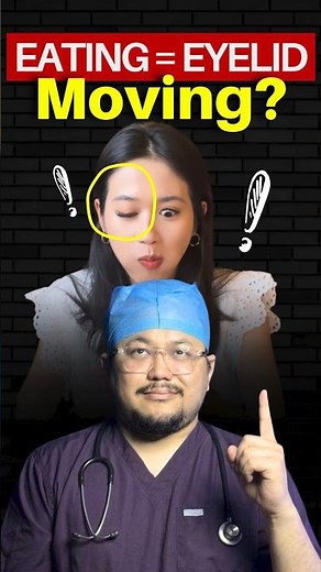 Why Does the Eyelid Move While Eating? 😳