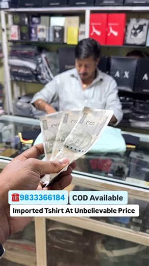 Imported Tshirt At Unbelievable Price ☎️9833366184 Call / Whatsapp @thebrandzone11__ The Brand Zone - First Time in India 🇮🇳 •••••••••••••••• Store Address: Near Metro Station of Western Express Highway Service Road, Next to Rasag Castle Building , Andheri (East), Mumbai 400093 Location is available on GOOGLE MAPS - The Brand Zone - Andheri •••••••••••••••• Store Timings: 11 am to 9pm (All 7 Days) •••••••••••••••• What do we get at the store: Mens Clothing & Accessories which has export Surplu