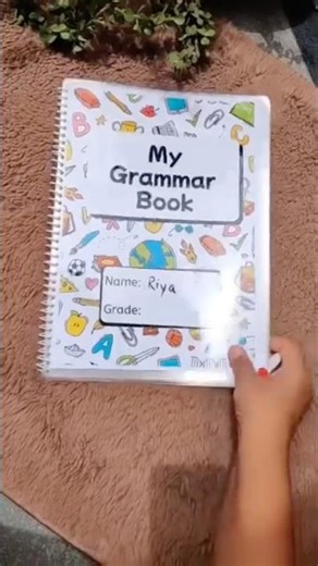 ✨ Little Nirv presents English Grammar Book Covers basics in a simple way