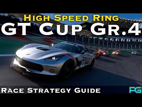 Gran Turismo 7 - GT Cup Gr.4 - High Speed Ring Race Strategy Guide - UPDATE 1.68