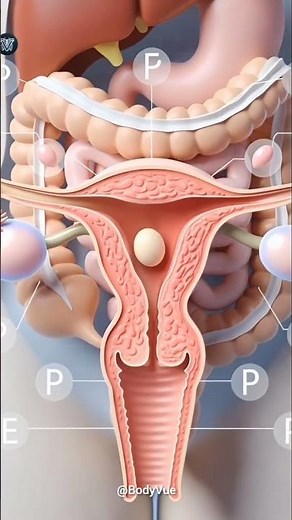 Female Reproductive System in 3D Animation | Anatomy #humananatomy #aiart