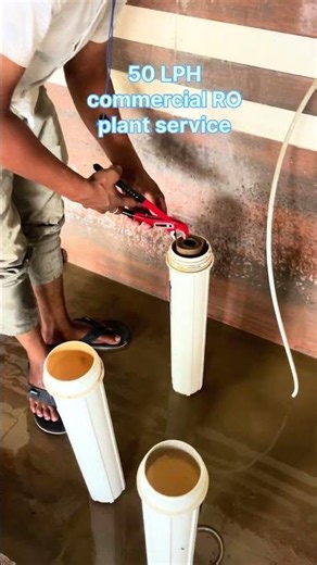 50 LPH commercial RO plant service by Afilterwala #afilterwala #waterpurifier #fogger