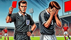 The Most Red-Carded Players in Football History