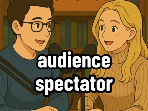 audience, spectator 啥区别？
