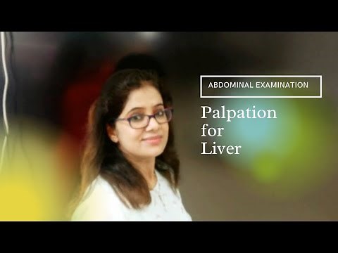 Palpation for Liver
