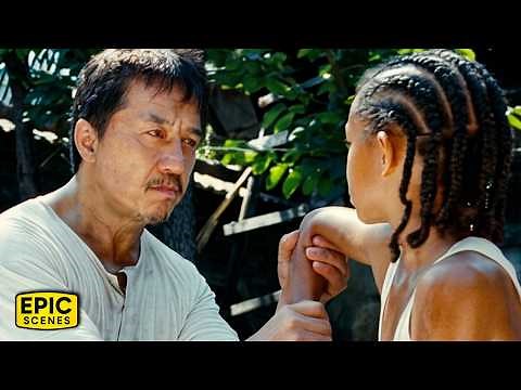 Jackie Chan’s First Kung Fu Lesson With Jaden Smith | The Karate Kid