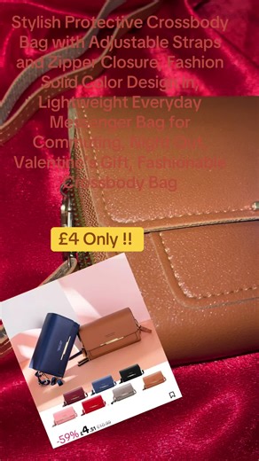 #creatorsearchinsights Stylish Protective Crossbody Bag with Adjustable Straps and Zipper Closure, Fashion Solid Color Design in, Lightweight Everyday Messenger Bag for Commuting, Night Out, Valentine's Gift, Fashionable Crossbody Bag#handbag #goviral #fyp #tiktokshop @tiktok creators @TikTok Shop Creators - UK @TikTok Shop UK