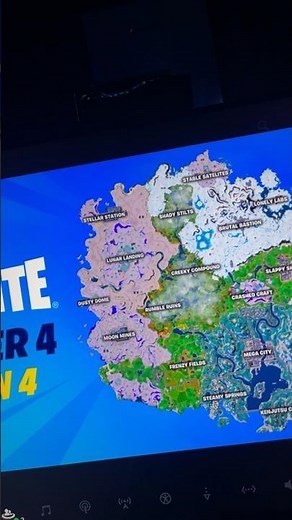 Fortnite Chapter 4 Season 4 Map