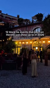 Here are 12 black-tie events you can attend in 2026 through tickets or cultural donations: 1. Vienna Opera Ball — Vienna 2. amfAR Cannes Gala — Cannes 3. Monaco Red Cross Gala — Monte Carlo 4. Academy Museum Gala — Los Angeles 5. Serpentine Gallery Summer Party — London 6. Paris Opera Gala — Paris 7. Venice Biennale Opening Events — Venice 8. British Fashion Council Foundation Gala — London 9. Royal Academy Summer Exhibition Party — London 10. Metropolitan Opera Opening Night Gala — New York 11.