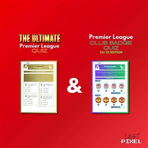 Premier League Trivia Quiz Bundle | Football Pub Quiz (PDF) - Etsy