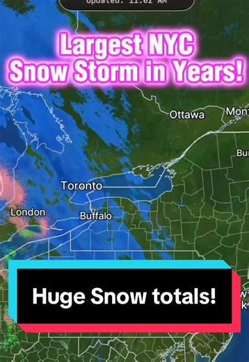 Major Snowstorm Set to Hit NYC